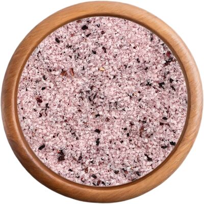 Sól Fleur de sel z hibiskusem - 100 g